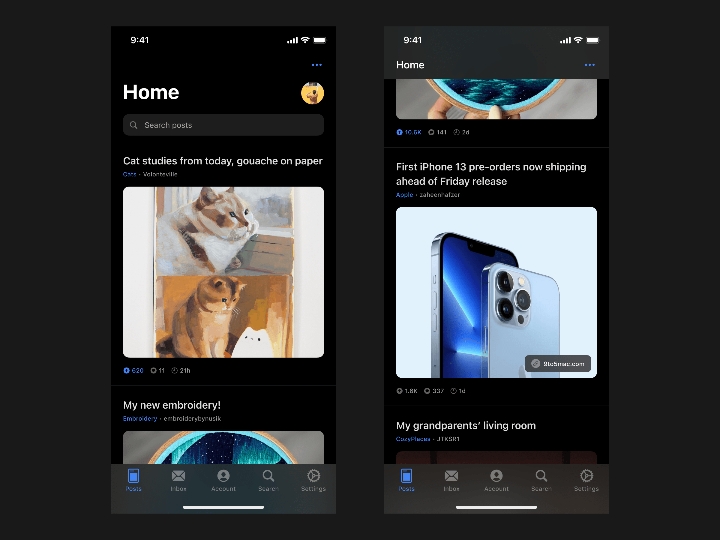 Apollo app redesign